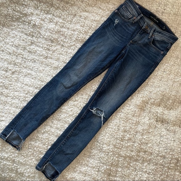 𝅺LUCKY Brand Ava Skinny Ankle Medium Wash 24 - Picture 2 of 6